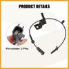 Partuto DG9C-2C205-AD ABS Wheel Speed Sensor Front Left for Ford Replacement