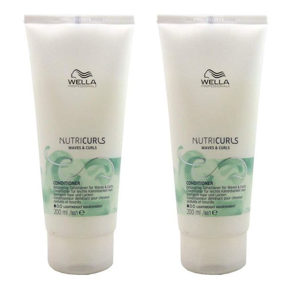 WELLA Nutricurls Conditioner 200 ml Pack of 2