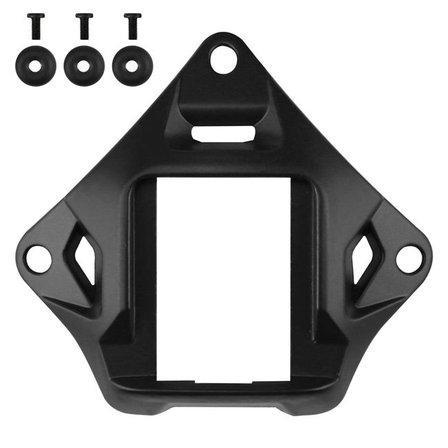 Tactical Helmet NVG Mount Shroud Steel Sports Camera Bracket Base for ACH MICH OPS-Core Fast Helmet (Black)