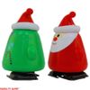 2 Pack Christmas Tree & Santa Wind Up Walking Novelty Gift Stocking Stuffer