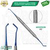 Dental Woodson #2 Blue Titanium 7" Plugger Plastic Composite Filling Instruments