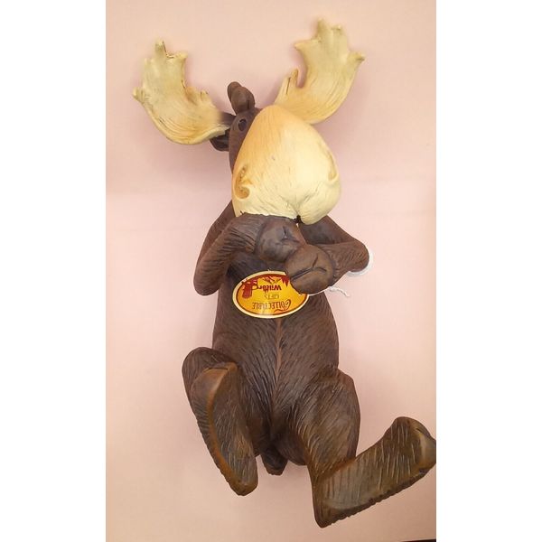 Wilcor Collection Moose Wine Bottle Holder / Decor