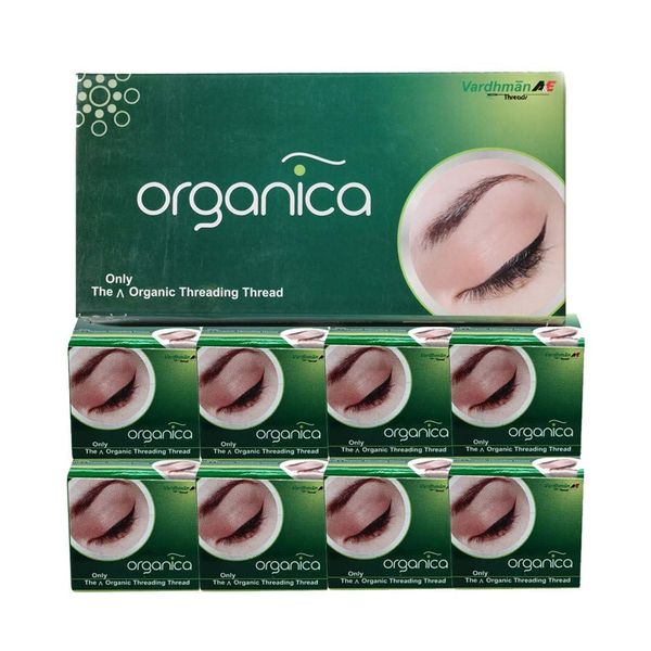 Organica Threading Thread | Organica Organic Cotton Eyebrow Threading Thread | Cotton Threads | Facial Hair Removal