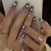 24 Piece Nail Tips, Gradient French, Overflowing with Cute, Great for Dates