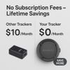 Magnetic Hidden GPS Tracker for Vehicles – Android Only, Long Battery Life, No Subscription, Car Tracker Device Hidden (Android Tracker)