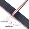 10PCS Nail Files Set Professional Nail File Black Double Sided Emery Board Manicure Kit for Nail Grooming and Styling (100/180 Grit)
