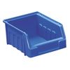 EQUIP247UK Plastic Storage Bins, Blue Stacking Parts Container, Size 1 (10)