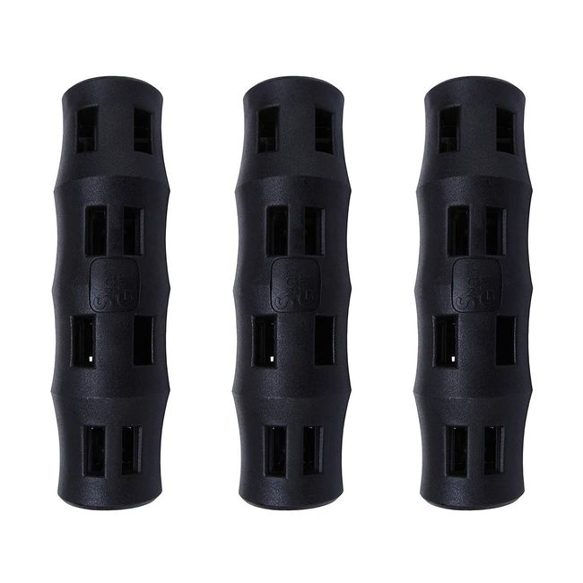 Snappy Grip Ergonomic Replacement Bucket Handles (3 Pack) - BLACK