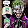 Capslab Joker DC Batman Beige Green Trucker Cap - One-Size