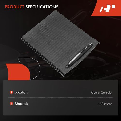 A-Premium Cup Holder Compatible with Mercedes-Benz C230 2002-2007, C240 2001-2005, C280 2006-2007, C32 AMG 2002-2004, C320 2001-2005, C350 2006-2007, C55 AMG 2005-2006, Center Console, Black