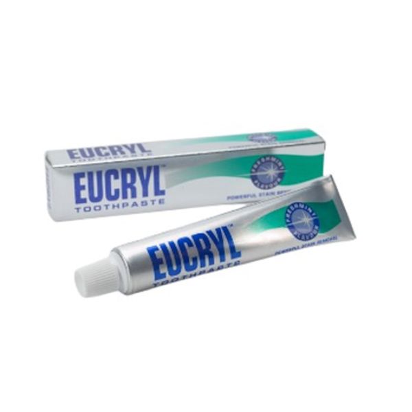 Eucryl smokers toothpaste freshmint 50ml powerful stain removal (shipping inclusive) - Pack of 2