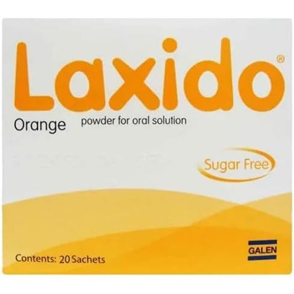 Orange Powder Sachets for Constipation (Sugar Free) Pack of 30