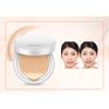 Magik Moisturizing BB Cushion Foundation Compact Buildable Coverage Long-Lasting (2 Pack, Natural)