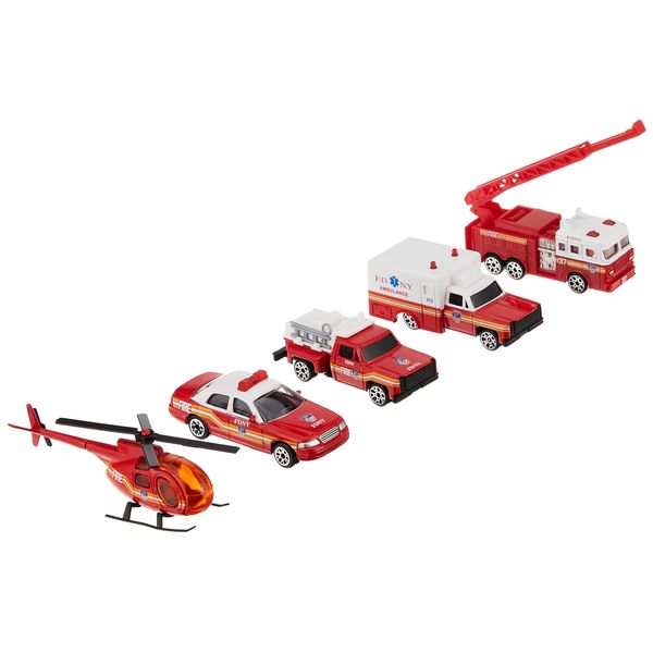 Daron FDNY Vehicle Gift Set, 5-Piece