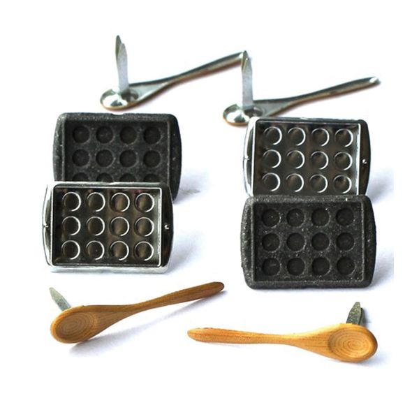 Eyelet Outlet Baking Shape Brads 12/Pkg
