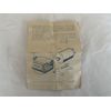 Lucas Stop Light Indicator, 62057024, Model AL 127, 12 Volt, NOS