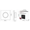 Miboxer K1 Rotating Switch Panel Remote (Black)