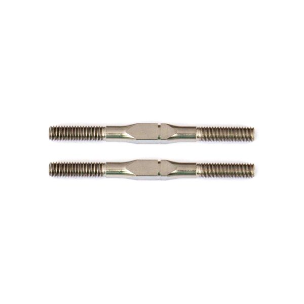 Team Associated Ft Titanium Turnbuckles 3x38mm Silver (2)