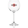 Martini Gin Glasses Balloon Glass with Logo Transparent Pack of 2