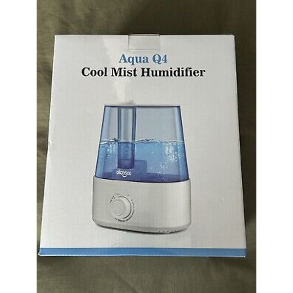 (NEW) Okaysou AquaQ4 Cool Mist Humidifier w/ Essential Oil Diffuser, 2.2L