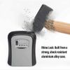 Westspark 4 Digit Key Safe Wall Mounted Lock Box Outdoor High Security Code Lock Storage Grey
