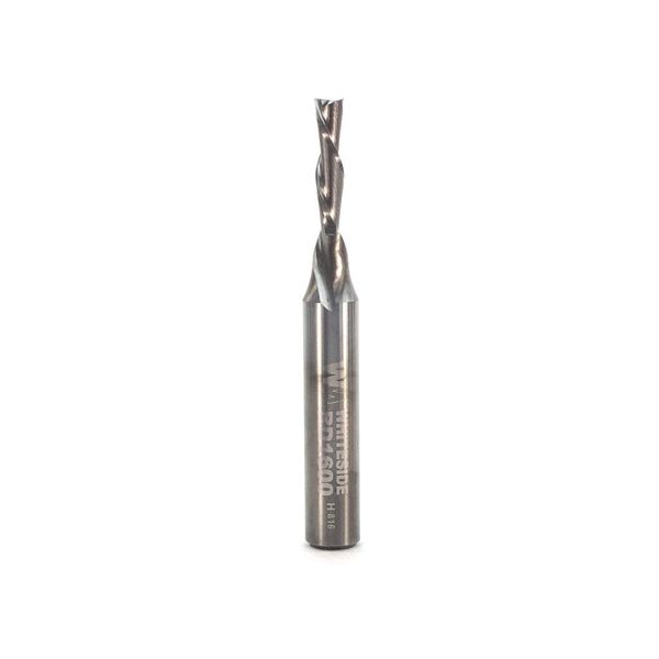 Whiteside Router Bits RD1600 Standard Spiral Bit with Down Cut Solid Carbide 1/8-Inch Cutting Diameter and 1/2-Inch Cutting Length