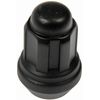 Dorman 711-335C Matte Black Acorn Nut Lock Set M12-1.50 Compatible with Select Models, 20 Pack
