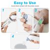 200 Pcs Ear Thermometer Probe Covers, Refill Caps Replacement Lens Filter Protector for All Braun Thermometer Models