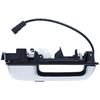 Dorman 97942 Front Passenger Side Exterior Door Handle Compatible with Select Ford Models, Black and Chrome