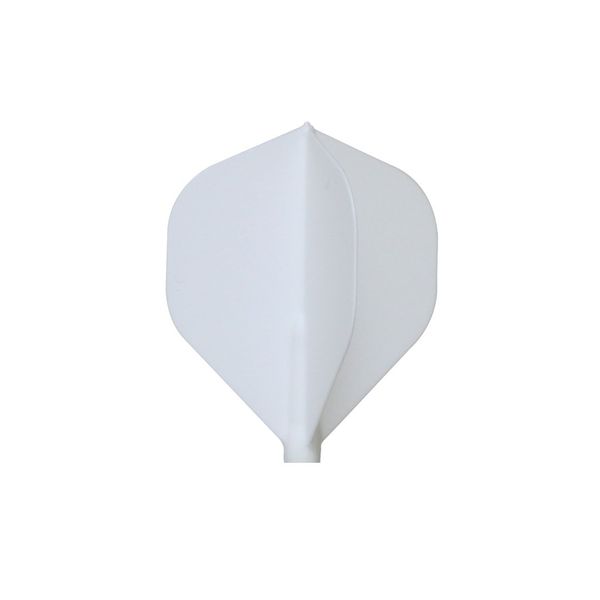 Cosmo Darts Fit Flight 3 Pack Standard Dart Flight (White)