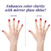 IBD Intense Seal, No-cleanse UV Top Coat 0.5 oz, 2 Pack