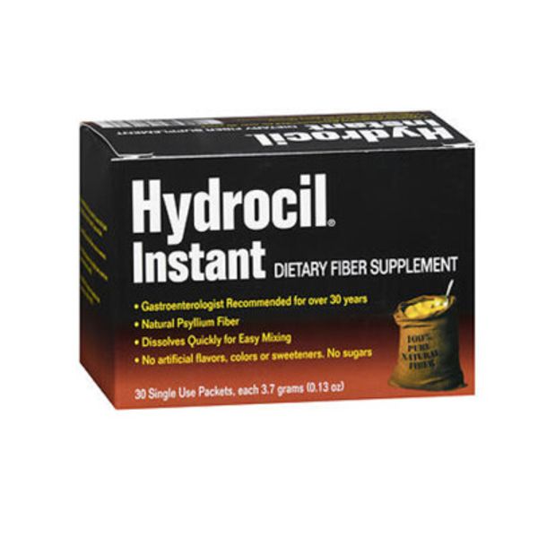 Hydrocil Instant Fiber Laxative Packets 30 each
