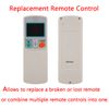 Air Conditioning Remote Control, Replacement Remote Control, for Daikin ARC433A1, LCD Screen, No Programming or Setup Required, Suitable for Daikin Air Conditioning