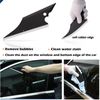 EHDIS Vinyl Wrap Tool Window Tint Kit 7 Pieces Vehicle Tinting Tools Car Glass Protective Film Wrapping Installation Set Included Vinyl Scraper, Window Rubber Squeegee,Cutting Knife with Blades