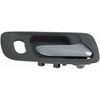 Dorman 92399 Front Passenger Side Interior Door Handle Compatible with Select Honda Models, Chrome; Gray
