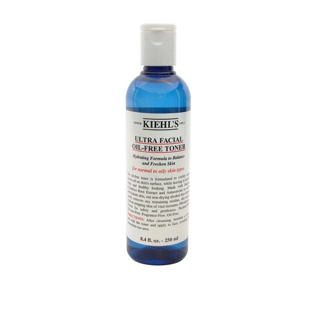 Kiehl's Ultra Facial Oil-Free Toner for Unisex, 8.4 Ounce (Normal To Oily Skin)