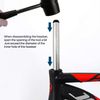 Myqqhbs Press-In Bottom Bracket Headset Removal Tool for Inner Diameter 24-50 mm