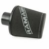 Small Black Aluminium Induction Filter Universal - 70mm OD