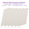 VOBOR Silk Nail Wrap Adhesive silk nail cover Nail Wrapping Silk for Nail Protection Adhesive silk nail cover for Nail Art 6Pcs