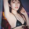 Pharfaite Black Material Micro Bikini Set/HEX (PFT036)