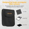 Adorama Slinger Slinger 4x6 Filter Pouch, Holds 4x6 5x Rectangular Filters, Black
