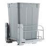 35QT Pullout Waste Container Under Cabinet Kitchen Bin Trash Can Soft Close