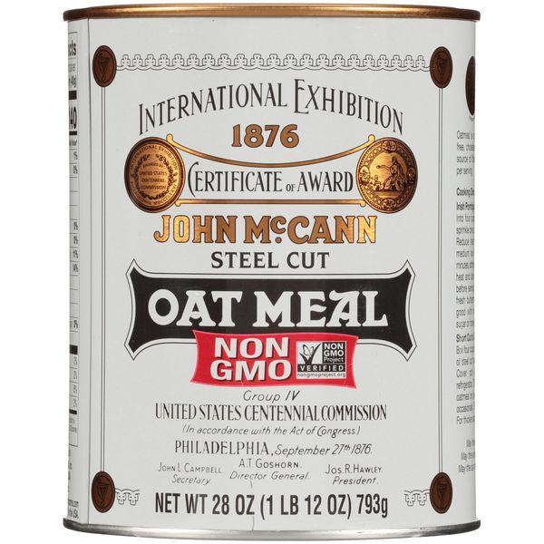 McCann's Irish Oatmeal, Traditional Steel Cut Oats, 28 Ounce