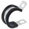 Clamp, 1 1/8 ODx1/2 W, Cushion, PK25