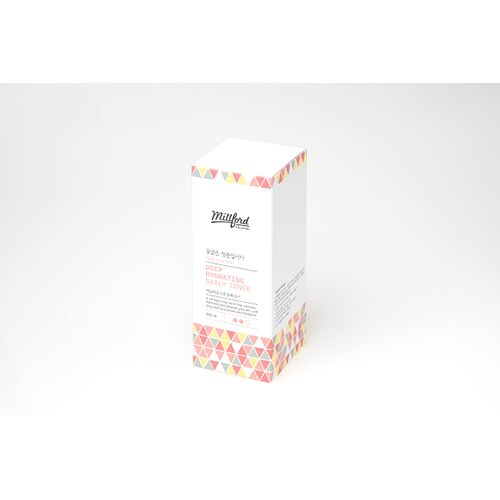 Millford Deep Hydrating Daily Toner 6.76 Oz, 200ml, Moisturizing Toner, Alcohol Free, Fragrance Free, pH Balance, Panthenol, Betaine, Vitamin B5, Korean Skincare