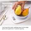 Kitchen Scale Electronic Digital LCD Food Coockng Weighing Acurate Scale White