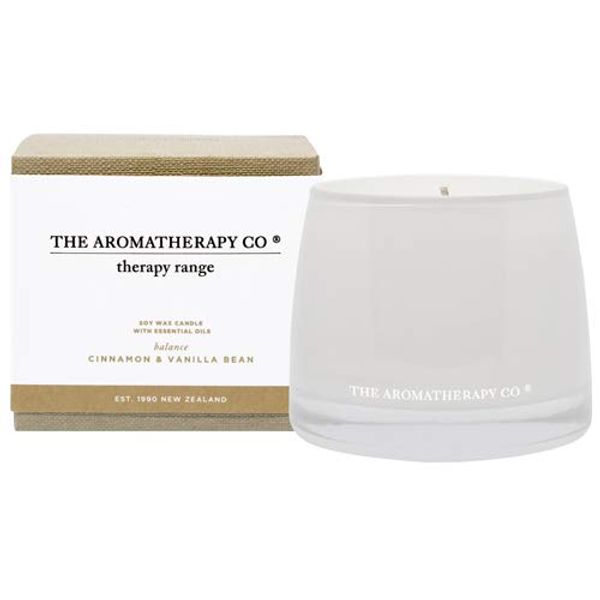 Aromatherapy Company Therapy Range Essential Oil Soy Wax Candle Essential Oil Soy Wax Candle Cinnamon & Vanilla Beans Cinnamon & Vanilla Beans Balance and More