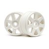 V7 1/8 Wheel White (42X83mm/2pcs) 103678
