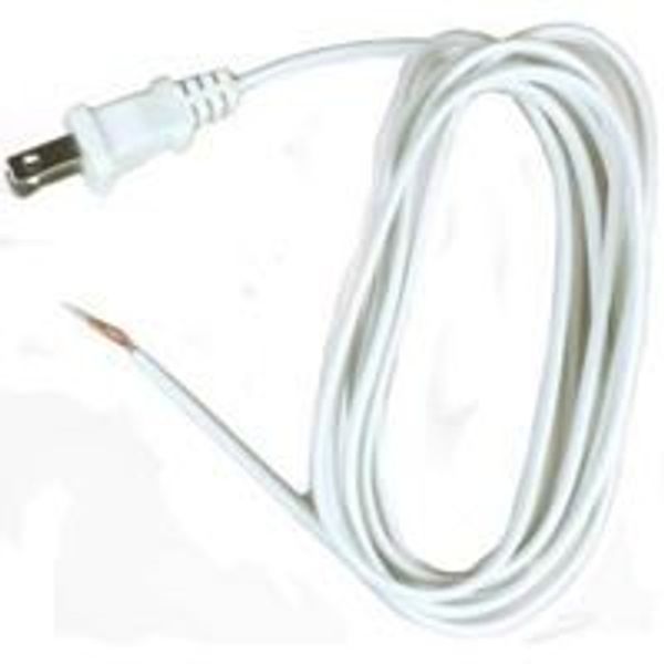 Cord Lamp 18-2/Spt-1 8Ft White 60134