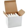Vivaplex, 10, White, Empty, 2.5 oz Deodorant Containers with Caps